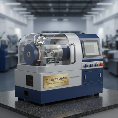 ZT-180V PCD grinder incorporating tip radius 0-70mm optimized for shaping and finishing diamond cutting tools